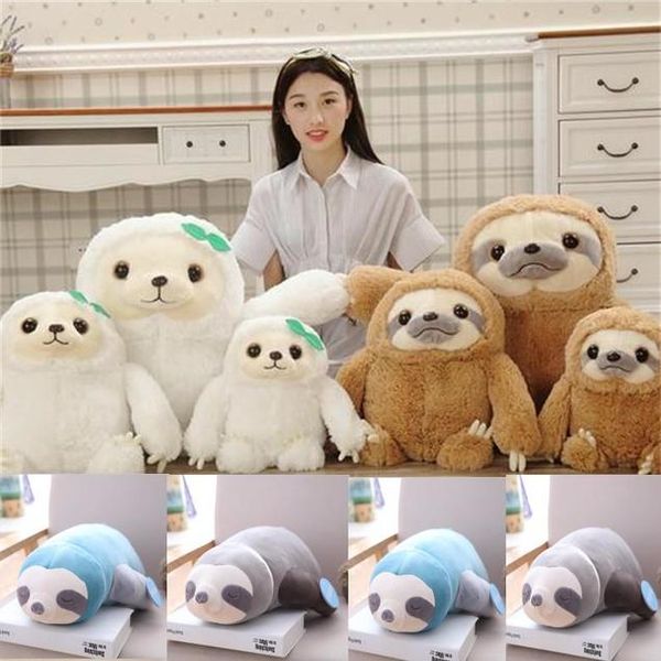 

65cm super big size kids adults party gifts cute unstuffed sloth hugging pillow plush toy anime cartoon stuffed animals doll kawaii toys f15