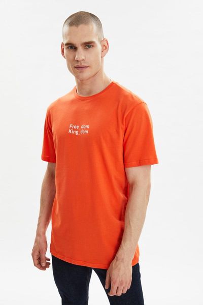 

men's t-shirts trendyol male t-shirt tmnss21ts2291, White;black