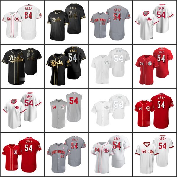 

cincinnati reds men 54 sonny gray womenyouth jersey, Black;red