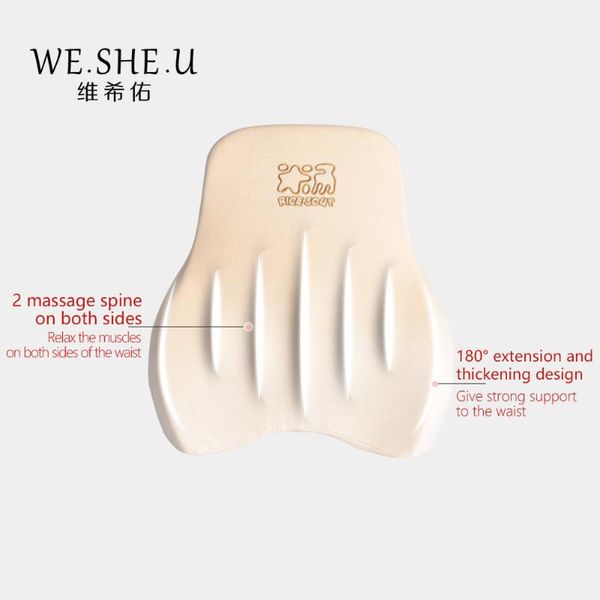 

seat cushions car pillow headrest rebound neck rest lumbar auto 3d travel cotton protector cushion universal head support