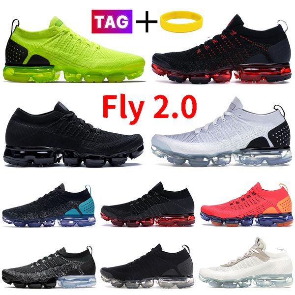 

2022 fly 2.0 men women running shoes 1.0 cny triple volt black white pure platinum dark grey red orbit racer blue sneakers mens womens sneak