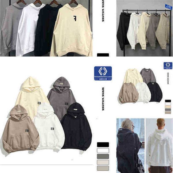 

ess designer warm hooded hoodies mens womens fashion streetwear pullover sweatshirts loose hoodies lovers clothing_yw011, Black