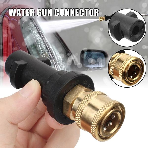 

water gun & snow foam lance car high pressure washer nozzles for karcher k k2 k3 k4 k5 k6 12mm adapter clean tool motorcycle automobile acce
