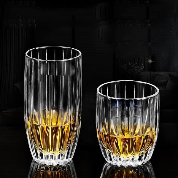 

wine glasses set of 2 whiskey glass for party club beer drinking cups 200902-19