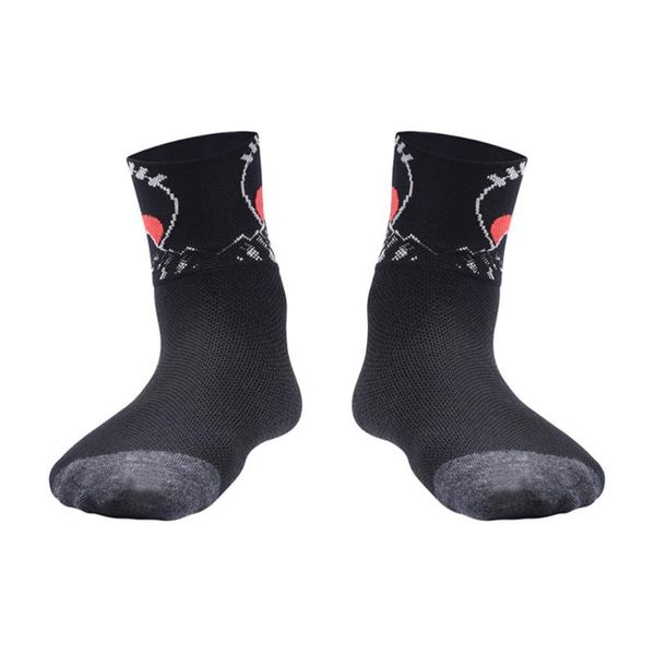 

pair of sports fitness socks riding short summer ankle protective size xs black (adults 14-34 ya support, Blue;black