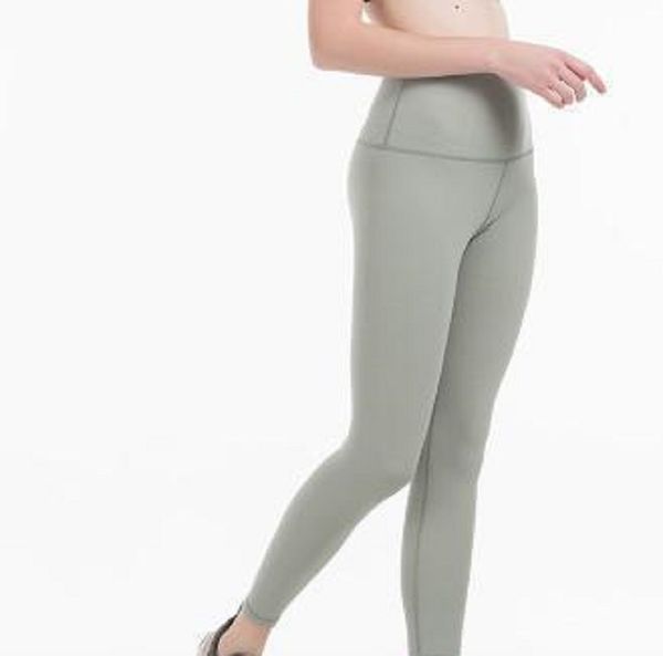 

shaping Align Leggings 2021 Womens Designers Yoga Pants High Waist Woman Gym elastic fitness Wear Full Tights Solid Lady Home Outdoor Summer Spring trousers 04, As shown in illustration
