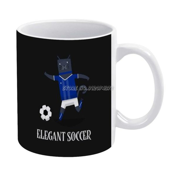 

mugs cat soccer player coffee friends travel beer porcelain tea kitchen cup gift sports football sport usa b