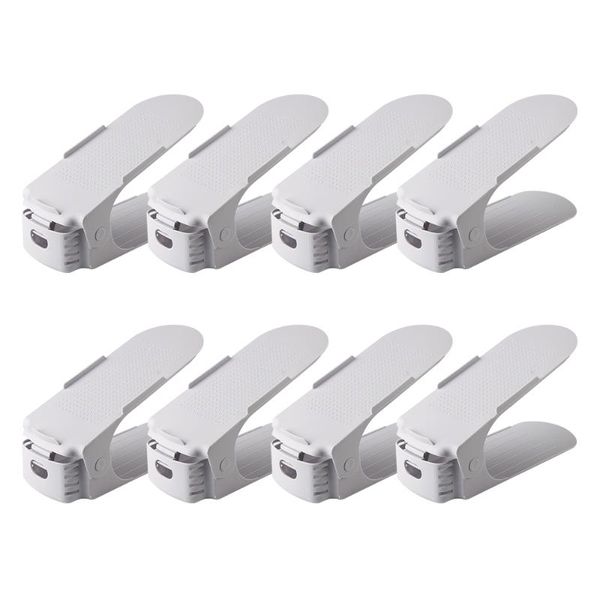 

clothing & wardrobe storage 8pcs shoe rack double racks shoebox shoes stand shelf living room space save organizer drop
