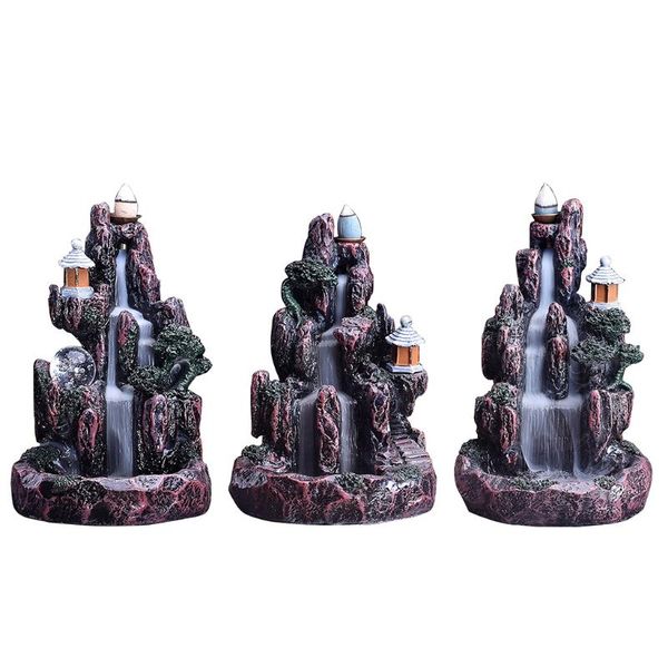 

fragrance lamps 808b backflow incense holder, burner/incense cone holders office home decor yoga room decorations