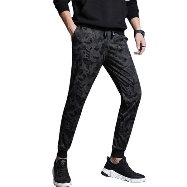 

men's pants 2021 spring and summer trousers large size running sports casual men streetwear fashion clothing joggers, Black