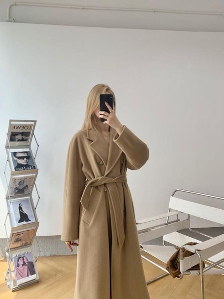 

women's wool & blends zk1757 fashion women coats jackets 2021 runway luxury european design party style clothing, Black