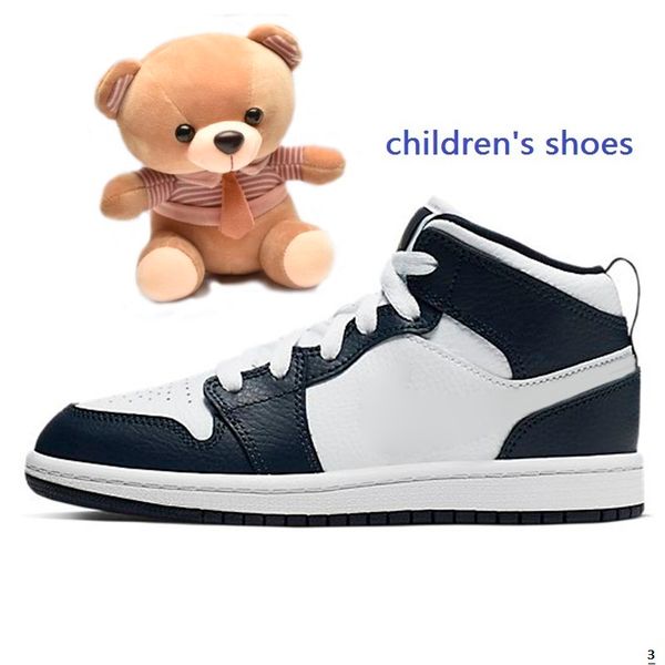 

designer wholesale new discount kids 1 baby basketball shoes childrens shoe kaws gold black red kid jorden 1s boys sneakers children sports