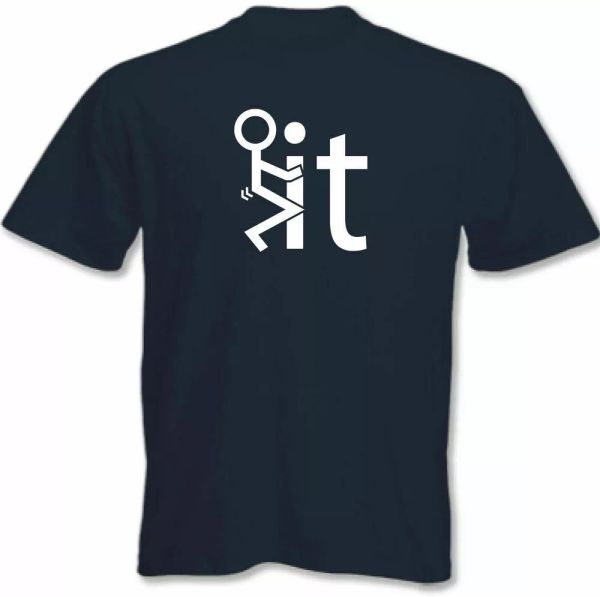

fu # k it-mens funny t-shirt, White;black