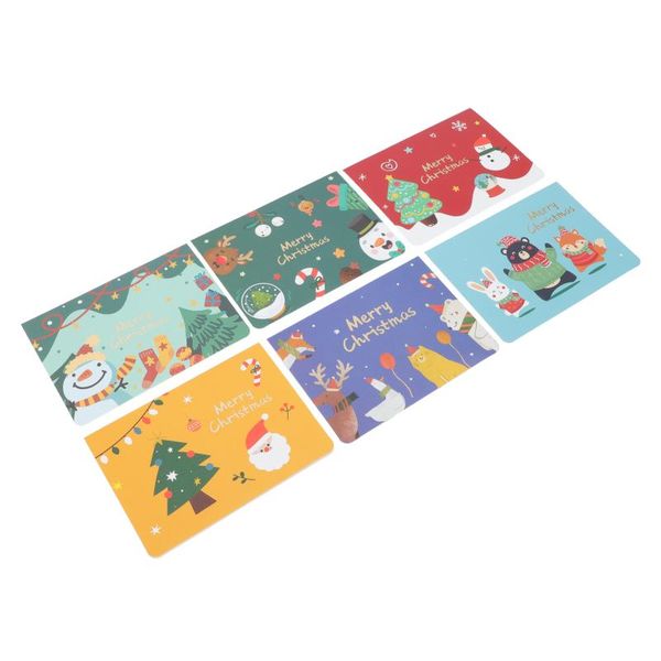

greeting cards 3sets gift sending blessing christmas chic thank