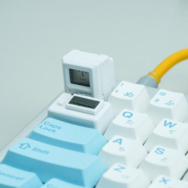 

keyboard mouse combos personalized keycaps classic retro small computer designer hat for mechanical cute translucent