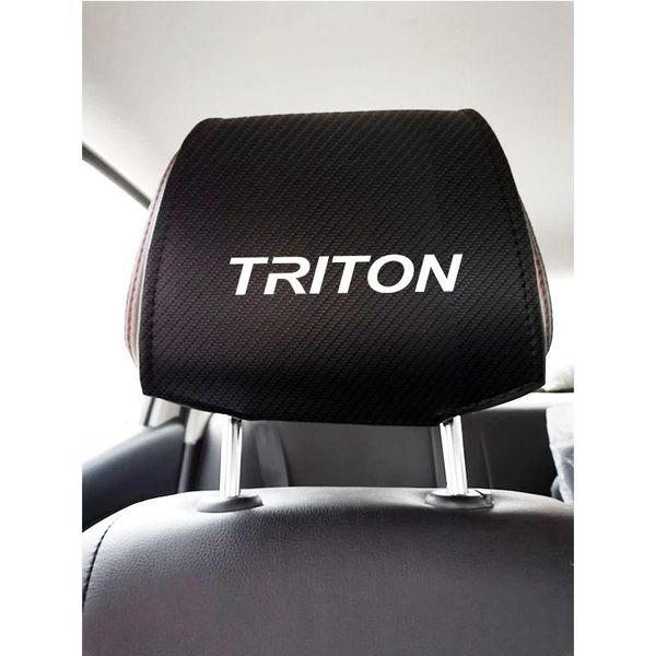 

seat cushions car cover set for mitsubishi triton auto headrest neck rest cushion with pockets styling pad interior accessories