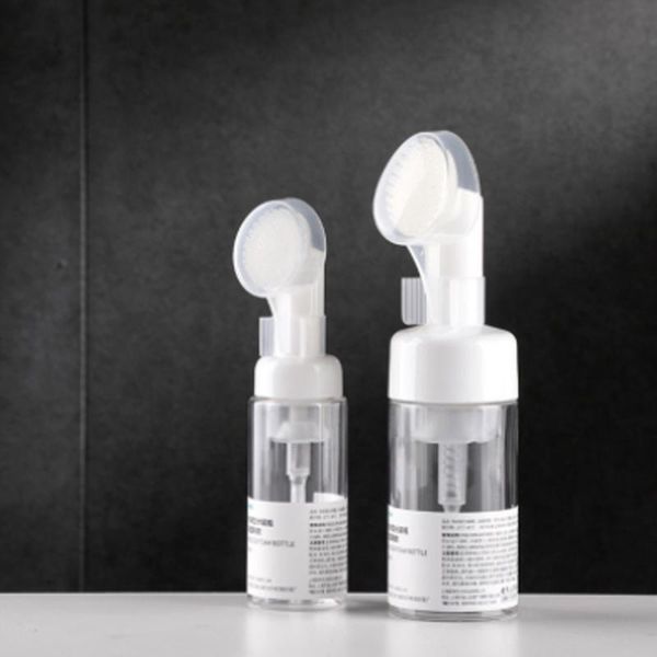 

liquid soap dispenser mousse foaming bottle for a trip hiking travel small and easy to carry accessory