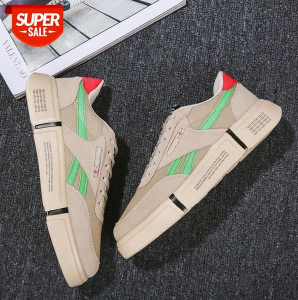

men's casual shoes canvas korean sports male students board #vh8s