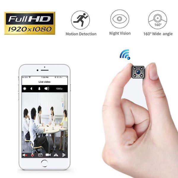

mini cameras full hd 1080p battery powered cam infrared night vision wifi motion detection wireless camera