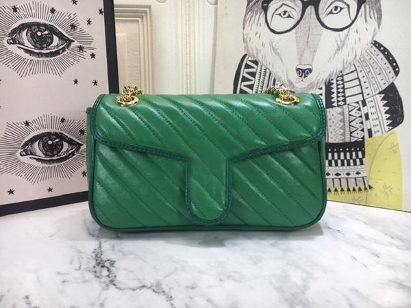 

fashion designer leather ladies bag goods cross body handbag 443797 size 26-15-6cm