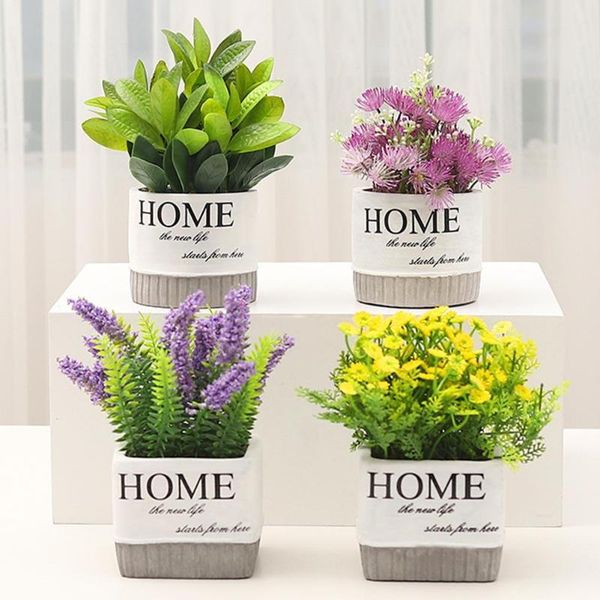 

decorative flowers & wreaths plastic artificial gypsophila lavender plants garden home table decor
