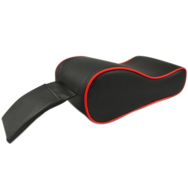 

car organizer pu leather interior armrest cover center console seat box pad