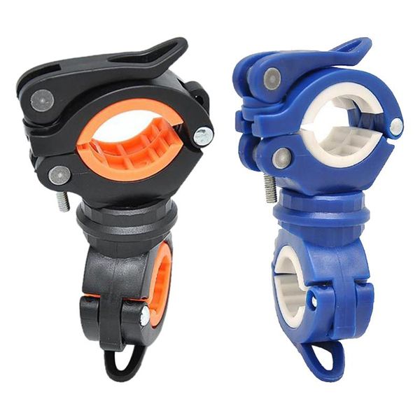 

holder mount bike mounting bracket clip 360Âº rotary lights
