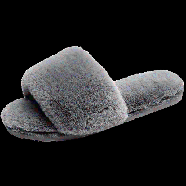 

slippers woman shoes fashion winter warm indoor slipper solid non-slip home, Black