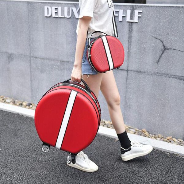 

suitcases travel tale 18" inch abs cabin hard luggage set girls carry on trolley suitcase for traveling