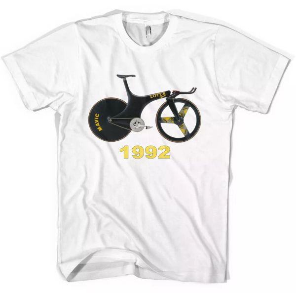 

chris boardman lotus bicycle jersey t-shirt all sizes colours, White;black