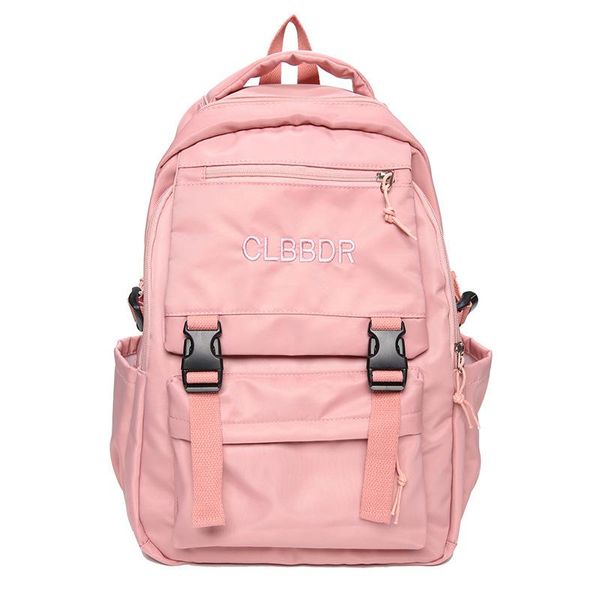 

backpack simple fashion junior high school students schoolbag computer bag