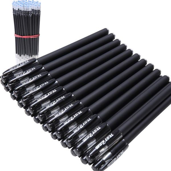 

gel pens 20 50 cores neutral ground business signing 0.5mm needle head