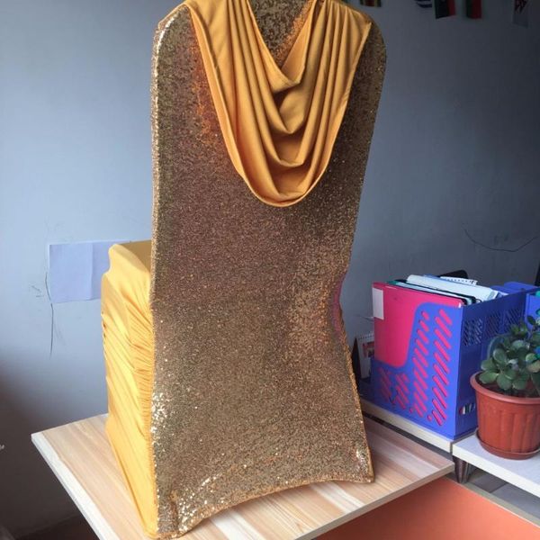 

chair covers style with 50pcs wholesale spandex cover ruffled sequin marious