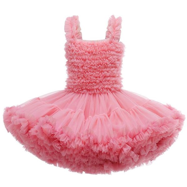 

girl's dresses birthday party costume baby girls dress summer little princess tutu christmas halloween gift 1 2 3 4 5 6 years old kids, Red;yellow