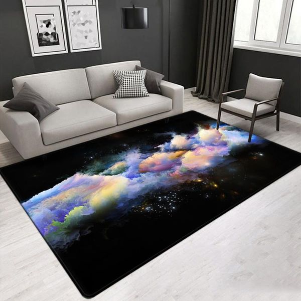 

nordic trend carpet living room bedroom rugs creative abstract 3d oil paint floor mat kids colorful kitchen carpets