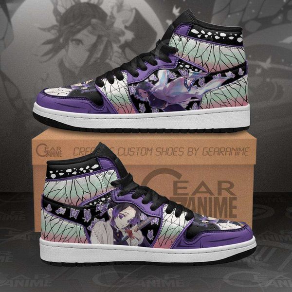 

shinobu kocho sneakers demon slayer custom anime shoes