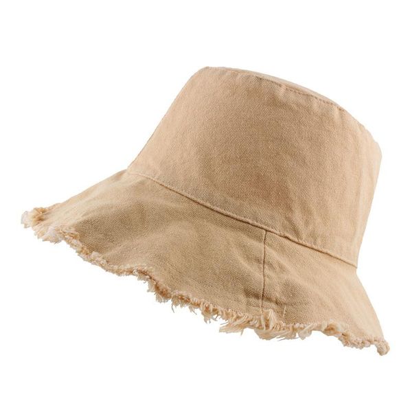 

stingy brim hats woman summer solid le bob artichaut bucket hat, Blue;gray
