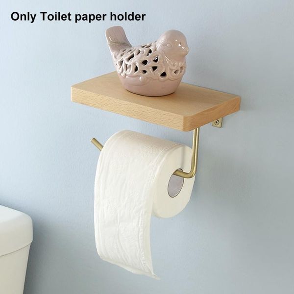 

toilet paper holders rack el home bathroom drilling accessories wall mounted tissue roll holder with phone storage shelf nordic style