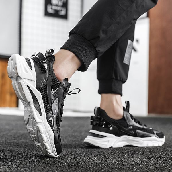 

womens mens running shoes casual students outdoor sports sneakers black beige grey size 39-44 code 65-727