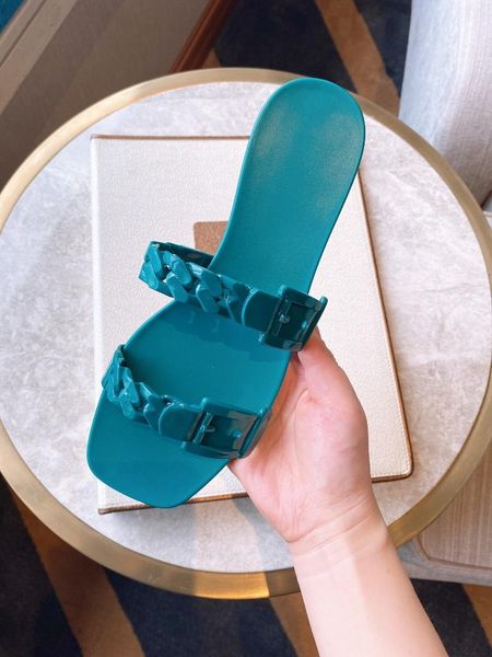

jelly slippers out-door women sandals flip flops cartoon summer beach shoes, Black