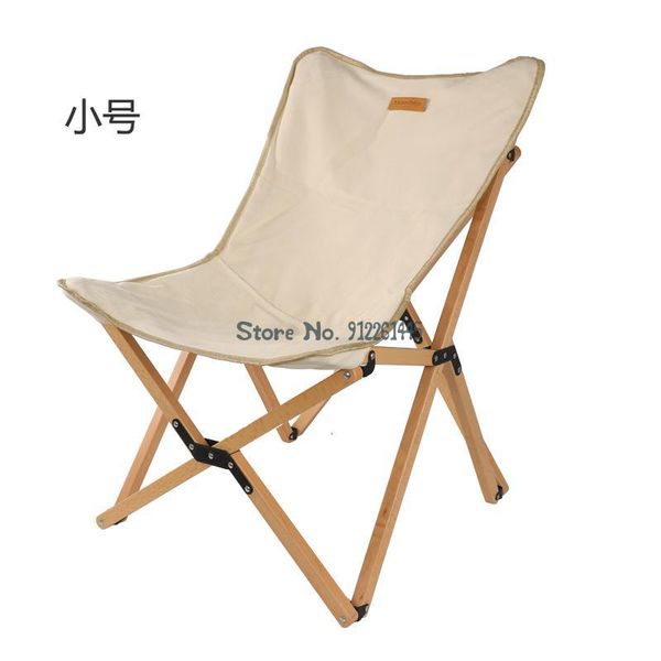 

camp furniture folding chair outdoor camping picnic barbecue solid wood simple european style fishing beach convenient