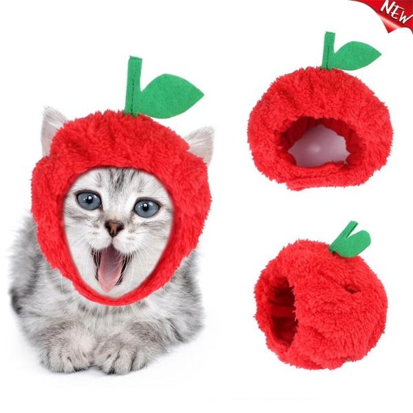 

cotton pet hat decorative party cap for cats small dogs adjustable cute cosplay accessories headwears cat pupp dog apparel