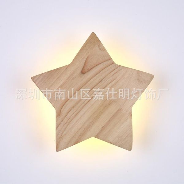 

nordice bed wall lamp nordic decoration home blue light crystal wood aisle bedside bedroom deco