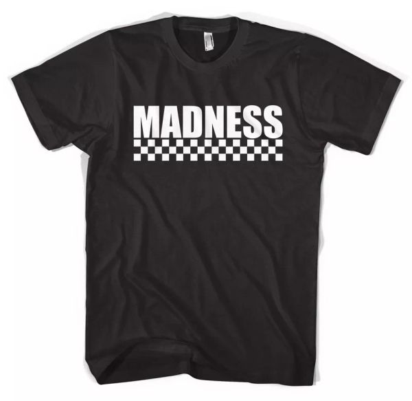 

Madness Band Ska Two-Tone Unisex T shirt All Sizes Colours, White;black