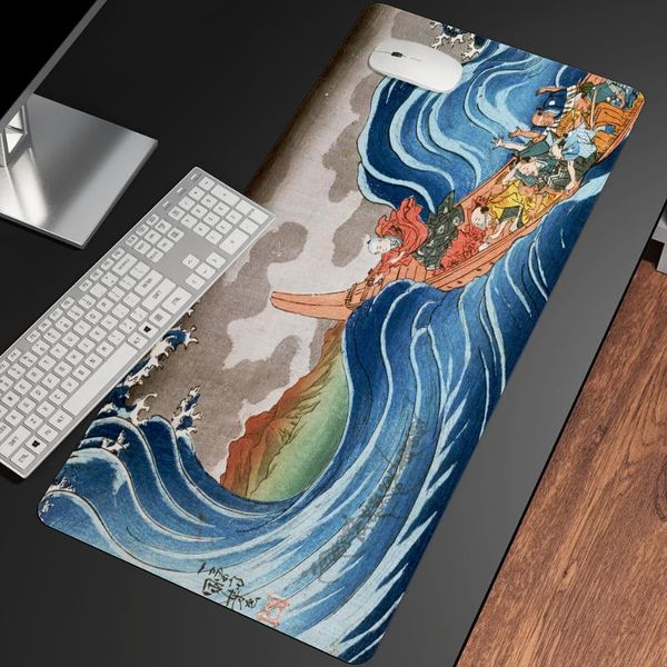 

mouse pads & wrist rests japan famous mount fuji pad 90x40cm anime xxl gaming padmouse gamer lapkeyboard mats for playing game csgo