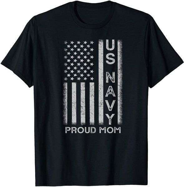 

us navy proud mom for military mom veteran day gift t-shirt size s-5xl, White;black