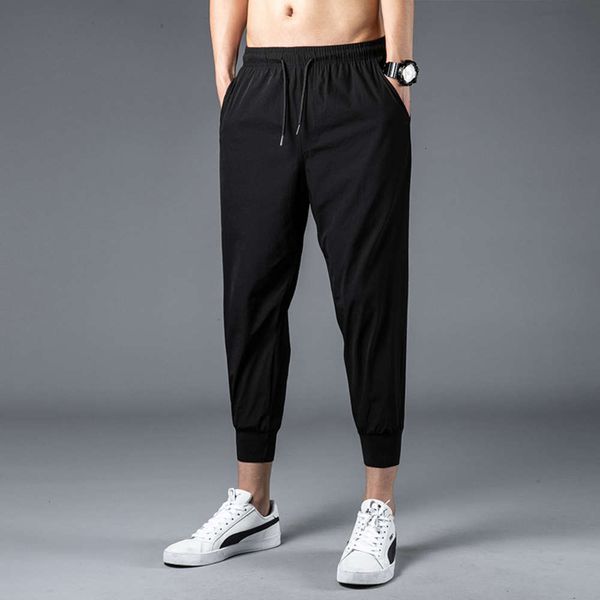 

pants men's summer slim erc5, Black