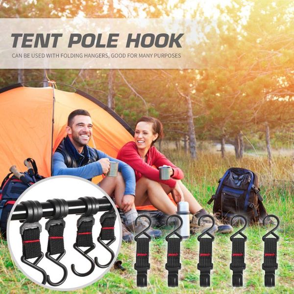 

cords, slings and webbing antislip outdoor hanger hook buckle camping tent s-shaped small hanging for family accessories
