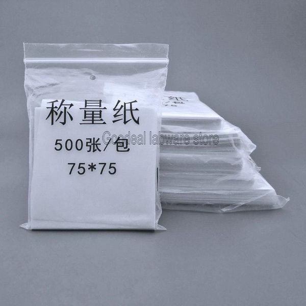 

lab supplies 5pack laboratory square sulfate weighing paper, 60/75/90/100/150mm vessel pad balance paper for teaching instrument