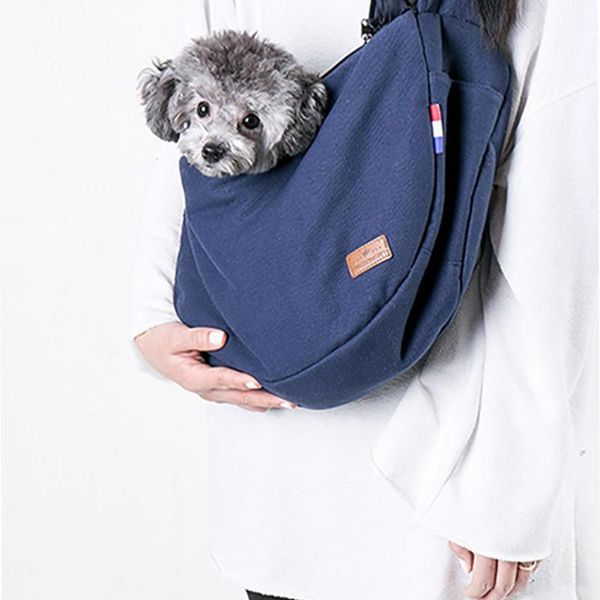 

dog car seat covers portable carrying single shoulder bag outdoor pet carrier with pocket for small cat front carry sling